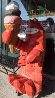Lobster and Ice Cream - the Maine menu 